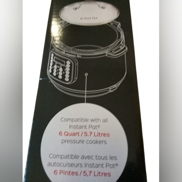 Instant Pot - Glass Lid with Steam Vent. Dishwasher Safe, - Picture 10 of 11